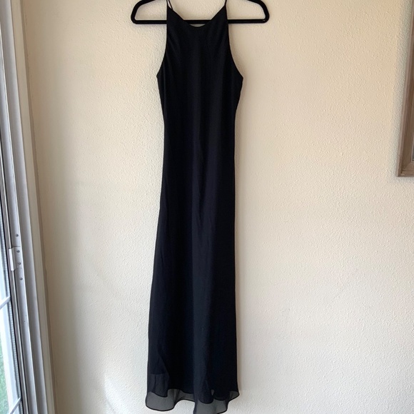 VINTAGE! Hampton Dress Co Black Dress Size 8 - Picture 11 of 11